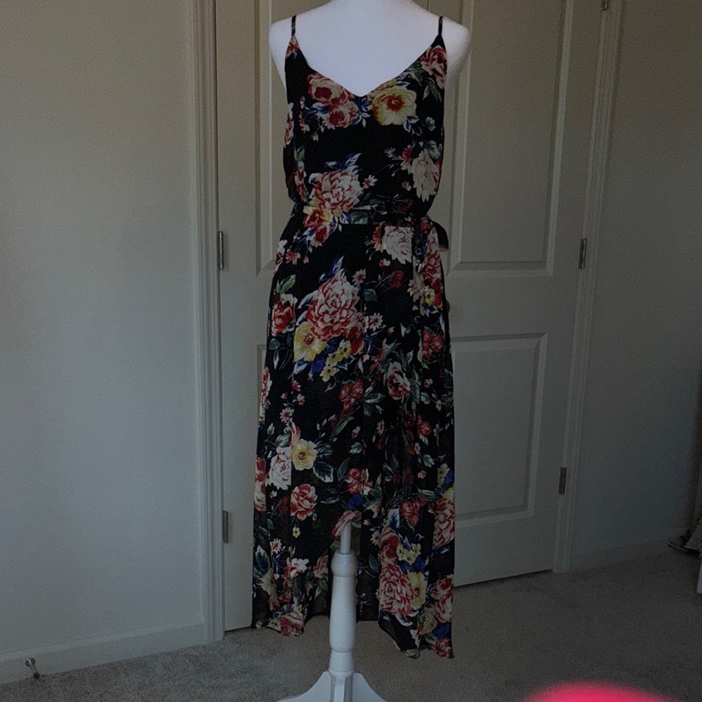 Floral High Low Sundress
